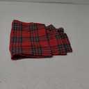 Softalker Christmas Checkered Tartan Table Runner - Red Buffalo Plaid Xmas Stain Resistant Washable Table Decoration for Dining/Parties/Holiday Decor, 13 x 90 Inch