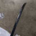 Coffee Table for Living Room Mid Century Modern Center Table with Glass Top and Wood, Transparent/Black (36 Inch)