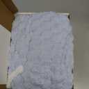 Girls Stocking Stuffers, Microfiber Hair Drying Towel Wrap, 2-Layer Extra Thick Super Absorbent Hooded Hair Towel for Women Long Thick Wet Hair, 2 Colors Blue & Grey Reversible Hair Turban Towel