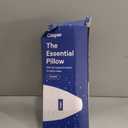 Casper Sleep Essential Pillow, Standard Size Medium Soft Feel, Down-Alternative Fill, Supports Side, Back & Stomach Sleepers
