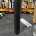 Blissun Umbrella Base stand Tube Outdoor, Patio Umbrella Base Pole Replacement, Heavy Duty Umbrella Base Holder Tube Bracket, Universal Umbrella Base Replacement Parts, Metal Black