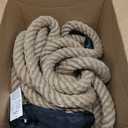 Perantlb Outdoor Climbing Rope for Fitness and Strength Training, Workout Gym Climbing Rope, 1.5'' in Diameter, Length 30 Feet