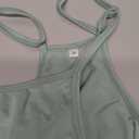 UNIANKIYA One Piece Jumpsuits for Women Casual Overalls Summer Rompers Trendy Jumpers Beach Vacation Outfits Travel Clothes (Medium, Pea Green)