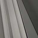 ShadesU Cordless Zebra Blinds Light Filtering Dual-Layer Window Shades for Privacy (White Color) (Maximum Height 72") (Width 34")