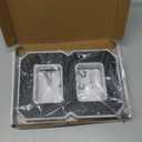 ISUNMEA 9 Inch Solar Lighted House Numbers for Outside, Light Up Waterproof LED Address Numbers Signs for Houses, Large Personalized Illuminated Exterior Modern House Numbers Light (8-Black, 9IN)