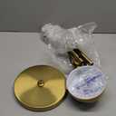 Ruiever Gold Floor Lamp with Flexible Gooseneck and Rotatable Shade，Standing Lamp Include Dimmer LED Bulb，Ideal Tall Lamp with Dimmer and Timer Switch for Reading,Bedside and Living Room (Gold)