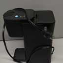 Mini Hot and Iced Coffee Maker Single Serve, for K Cup and Ground, 6 to 14 Oz Brew Sizes, with Recipe Book, for Home, Travel, RV, Office and Dorm, Classic Black (2.0 Version)