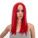 Wig for Women Straight Red Hair 15 inch