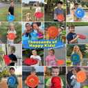 Soft Flying Disc for Kids - Best Girl Toys Age 4 & Up - Engaging Toy for 7 Year Old Girl Birthday Gifts - Summer Toys for Girls All Ages - Fun Sports Toy & Party Favors & Outdoor Toys Age 6-8