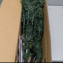 5ft Pre-lit PVC Artificial Half Christmas Tree 250 LED Lights
