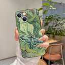 Compatible with iPhone 15 Case, Van Gogh Great Peacock Animal Pattern Phone Case, Slim TPU Protective Cover
