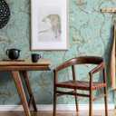NuWallpaper x Scalamandre Blue Robin Egg Chinoise Exotique Peel and Stick Wallpaper, Removable Wallpaper, 20.87 in x 18 ft
