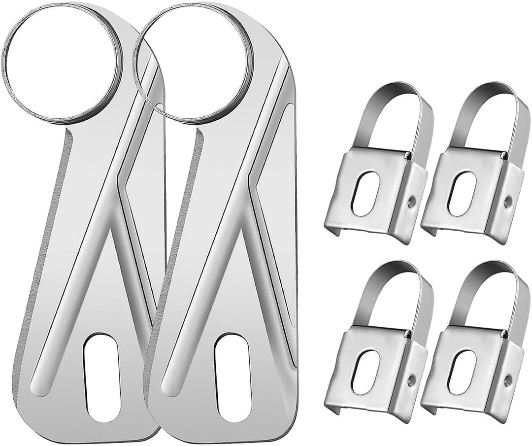 Universal Replacement Blades for Apple Peelers Coring and Slicing Blade Peeling Knife Stainless Steel Blades Replacement Peeling Blades -Six Pcs