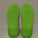 Bacophy Kids Orthotic Arch Support Insoles, Plantar Fasciitis Cushioning Shoe Inserts, Shock Absorption Velvet Surfaces Deep Heel Cup Chinldren Inner Soles for Flat Feet, Feet Heel Pain Relief (M) (11.5-13.5 M Little Kid, Green)