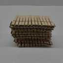Clothes Pins Wood for Hanging Clothes,3.5 Inch100pcs Heavy Duty Wooden Clothespins,Clothes Pins for Craft,Wooden Clips for Pictures. | Rust Resistant