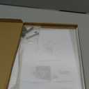 Modern Acrylic Photo Frame - Desktop/Free Standing (8.5x11)