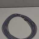 JSAUX 25ft/7.5M Aux to RCA Headphone Male to Male Jack Adapter Nylon Braided 1/8 to RCA Audio Y Cord for Smartphones, MP3, Tablets, Speakers, HDTV - Grey