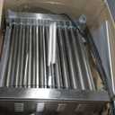 VEVOR Hot Dog Roller, 30 Hot Dog Capacity 11 Rollers, 1800W Stainless Steel Cook Warmer Machine w/Cover & Dual Temp Control, LED Light & Detachable Drip Tray, Sausage Grill Cooker for Kitchen Canteen