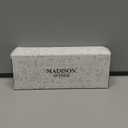 Madison Avenue Oversized Blue Light Blocking Glasses for Women Fashion Blue Light Blockers Anti Eyestrain & UV Protection Computer Eyeglasses (Dark Tortoiseshell)