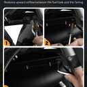 PBYMT Motorcycle Lower Triple Tree Wind Deflector Compatible with Harley Davidson Touring Street Glide Road Glide Electra Glide Road King FLH/T FLHX 2014-2023, Matte Black