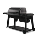 Woodridge Pro Wi-Fi Pellet Grill and Smoker in Black