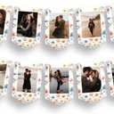 KatchOn, Floral Wedding Picture Banner - 9 Inch, 10 Feet, No DIY | Floral Engagement Party Decorations | Bridal Shower Banner for Bachelorette Party Decorations | Bridal Shower Decorations