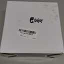 Gejoy 12 Pcs Dual Dipping Sauce Bowls Soy Sauce Dish Bowls Two Compartments Party Trays Divided Fondue Plates for Restaurant Kitchen Sushi Soy (Black)