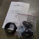 Linear Shower Drain, 60 inch Black Drain with Removable Grate Cover, Brushed 304 Stainless Steel Shower Floor Drain, Linear Drain with Hair Strainer and Adjustable Feet