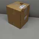 Farmhouse Vase for Home Decor, Vintage Rustic Terracotta Flower Vase Suitable for Home Decor, Living Room, Shelf, Dining Table. Large 7.2 * 9 in (Dark Brown)