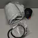 Gruper Yoga and Pilates Ball,4 Sizes Gym Ball for Fitness, Yoga, Workout, Pregnancy and Physical Therapy,Quick Pump Included,Great as Yoga Ball Chair for Office or Home Gym Equipment (L(26IN/65cm), sliver)