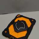 Auizotl Case for iPad (A16) 11th Generation 11 Inch (2025) /iPad 10th Generation 10.9 Inch (2022) with Screen Protector/Rotating Stand, Military Grade Shockproof i Pad Case 10th Generation, Orange