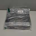 2 PCS Car Seat Back Organizer, Large Capacity Foldable Car Seat Back Hanging Bag with 3 Extra Pockets, Waterproof Leather Auto Seats Storage Organizer, Car Travel Essentials Accessories (Black)