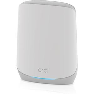 NETGEAR Orbi Whole Home Tri-Band Mesh WiFi 6 Add-on Satellite (RBS760) Works with Your Orbi WiFi 6 System - Adds Coverage up to 2,500 sq. ft. - AX5400 up to 5.4Gbps
