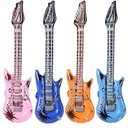 Rhode Island Novelty 24 Inch Rock Guitar Inflatables, 4 Pack
