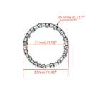 2 x 4PCS Bike Headset Crank Bearings 5/32" x 16 Balls, Bicycle Frame Ball Bearings Retainer for Mountain/Kids/Low Speed Bikes