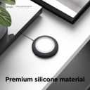 elago Charging Pad, Wireless, Magnetic, Black - Compatible with MagSafe Charger, iPhone 12, 13, 14, 15 Models, AirPods Pro [0.09 lbs]