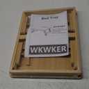 Bed Tray Table with Folding Legs,Bamboo Breakfast in Bed for TV Table, Laptop Computer Tray,Eating,Snack Tray(Bamboo) (Medium)