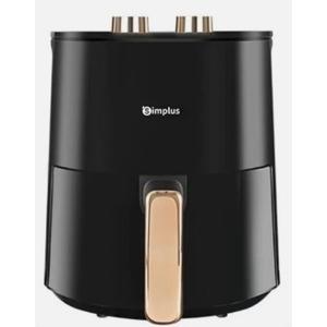 SIMPLUS 4.5QT Air Fryer, 1300W Adjustable Temperature Airfryer Oven, 6 Preset Cooking Options, 392°F Rapid Air Crisp Technology, Quick & Easy Meals in Minutes, Nonstick & Easy-Clean Basket, Black