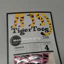 DOK TigerToes Premium Non-Slip Dog Socks for Hardwood Floors - Extra-Thick Grip that Works Even When Twisted - Prevents Licking, Slipping, and Great for Dog Paw Protection (Sassy Pink, Medium)