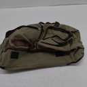 Duffle Bag for Travel, Canvas Travel Duffel Bags with Lay-Flat Design, Large Travel Duffle Overnight Weekend Gym Carry On Duffel Bag for Men & Women(Black)