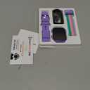 Kids Smartwatch for Boys Girls with GPS Tracker 4G LTE Calling & Real-Time Location Tracking, Kids Watch with Video Chat, Camera, Games, SOS Call Watch for Children Age 3-15 (Purple)