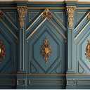Baocicco 12x10ft Classic Room Interior Photography Backdrops Dark Green Vintage Luxury Castel European Palace Photo Background for Wedding Birthday Party Decoration Kids Adults Photo Studio Prop