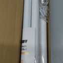 Closet Rods for Hanging Clothes, 1.3 Inch Diameter Heavy Duty Closet Rod 17-39 Inch Adjustable Clothes Hanging Bar Matte White Shower Curtain Rods for Closet, Wardrobes, Bathroom, Windows