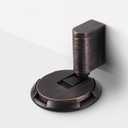 3 Pack Windproof Door Stoppers Adjustable Bottom of Door Holder No Drilling Heavy Duty Mechanical Floor Door Stop with Screws and Adhesive Oil Rubbed Bronze 87006-ORB-3