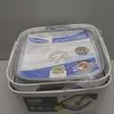 Joseph Joseph Wash & Drain Kitchen Dish Tub Wash Basin with Handles and Draining Plug, 9 liters/2.3 Gallons, Stone/Sage Green