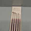 BK BEAUTY - BRUSH SET FOR HOODED OR SMALLER EYES (5PC) - Eyeshadow Brush Set for Blending, Smudging & Defining Eyeshadow and Eyeliner | Premium Eye Makeup Brushes for Precise Application