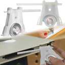 Lower Sliding Screen Door Roller Assembly Fits Andersen Gliding Screens Part #1997310 (1991 to P), 1-1/4" Nylon Concave Wheel, Edge Adjustable, 2 Pack