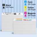 myCartridge Remanufactured Ink Cartridges Replacement for 232XL Ink Cartridges Combo Pack 232 XL Compatible with XP-4200 XP-4205 WF-2930 WF 2950 Printer,4 Pack (BK/C/M/Y)