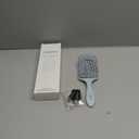 Detangling Brush, Dry and Wet Vented Detangler Hair Brush for Women and Men, Professional Paddle Curved Styling Hairbrush for Straight/Curly/Thick/Long/Wavy/Damaged Hair, Blue