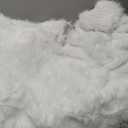 AOGU 48 Inch Faux Fur Christmas Tree Skirt White Shiny Plush Skirt for Merry Christmas Party Christmas Tree Decoration